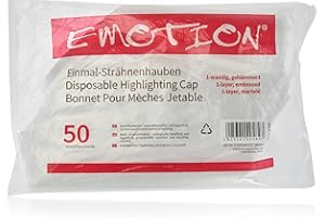 OLIVIA GARDEN Fripac-Medis, Cuffia monouso per mèches, strato singolo, rigato, 50 pz.