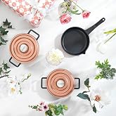 Sch&auml;fer Pro Cast Mini D&ouml;k&uuml;m Tencere Seti 5 Par&ccedil;a-Rosegold