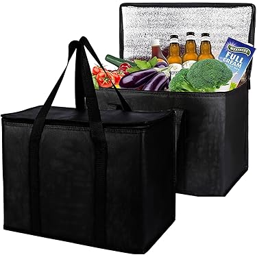 thumbnail image 2 of Large Cooling Box Insulated Food Delivery Cooler Bag OEM Insulated Printed Lunch Bags Travel Insulated Freezer Bag 2 of 12