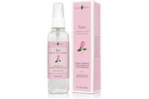 ‎POSITIVE ESSENCE Rosen Raumspray und Lufterfrischer, hergestellt aus reinem ätherischen Rosenöl, 100% natürliches Duftspray, entspannender Raumduft, Schlafspray, Kissenspray (120 mL)