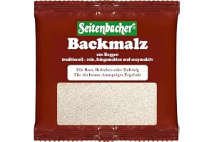 Seitenbacher Bakmalt I 100 % råg I finmalt I enzymaktiv I (1 x 250 g)