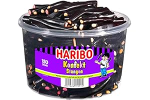 ‎HARIBO Haribo Konfekt-Stangen 150 Stück in Runddose 1200g