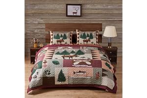 GREENLAND HOME FASHIONS Greenland Home Zestaw kołder, mieszanka poliestru, naturalna, królowa