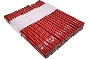 ‎PRODIAMANT PRODIAMANT Zimmermannsbleistift oval 250mm lang - 72 Stück - Robuster, präziser Baustellen- und Handwerkerbleistift