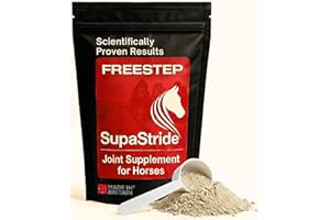 Freestep SupaStride | Horse Joint Supplement | Boswellia for Horses & Bromelain Powder | Hip & Joint Supplement for Horses, with Magnesium Oxide & Milk Thistle for Older Ponies and Arthritis