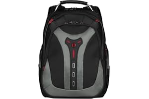 WENGER Pegasus laptop backpack with tablet pocket, notebook up to 17 inches, tablet up to 12 inches, organizer, 25 L, for men and women, office, business travel or uni, grey, 600639