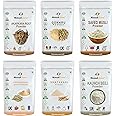 Nimadi Zone Pack Of 6 Akarkara Powder, Gokhru Powder, Safed Musli Powder, Kaunch Powder, Ashwagandha Powder and Shatavari Powder (200 GM Each) Super Combo Pack = 1200 GM By Nimadi Zone