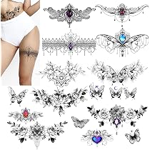 Tatuaggi temporanei belli e sexy, tatuaggi temporanei delle donne ...