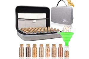 SMUJU 【80 Fentes】Boite à Graines, Rangement Graine Potager, Boîte de Stockage de Graines, Organisateur de Semences sac Étiquettes Autocollantes pour Stocker Graine de Fleurs, Tomates, Légumes et Plantes