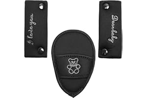 GanEn Stroller Infant car seat Harness Pads Belt Pads Shoulder Strap Comfort Cushion (Small)