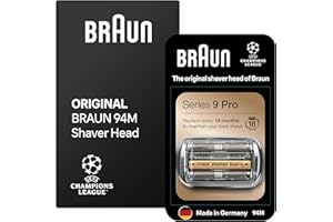 Braun Series 9 Rasoio Elettrico Barba Testina Di Ricambio ORIGINALE, Testina Rasoio Elettrico Barba Braun Serie 9 Pro, Parte Di Ricambio, 94M, Argento