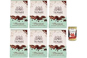‎ITALIAN GOURMET E.R. Tre marie biscotti, i morbidi cioccolato e fave di cacao, Schokolade und Kakaobohnen biscuits Kekse 6x 300 g + Italian GOurmet polpa 400g