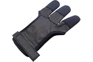 starlingukpk Quality Synthetic Leather Archery Shooting Glove Archery Gloves.