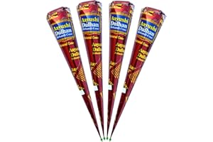 GREEN VITALITY Aayushi 100% Natural Mehandi cone Premium 4 x 25g