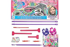 Rainbow Loom R0054 EA Hair Loom Studio-Double, Rose, Doppelbett