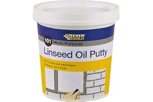 Everbuild EVBMPPN1KG 1 kg 101 naturlig mångsidig linfrö olja kitt
