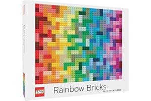 CHRONICLE BOOKS LEGO® Rainbow Bricks Puzzle. 1000 Pieces