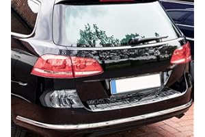 ‎RECAMBO Ladekantenschutz Edelstahl CHROM kompatibel für VW PASSAT B7 KOMBI & ALLTRACK | 2010-2014 | premium Qualität von RECAMBO
