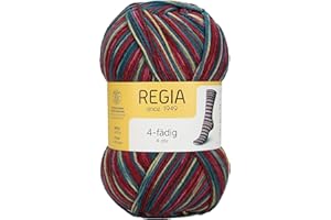 Regia Schachenmayr 4-Fädig Color, 100G Schneeanzug Handstrickgarne