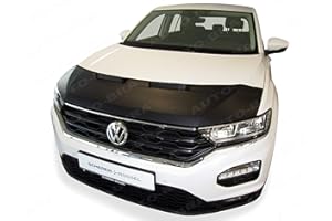 AUTO-BRA AB3-00349 AUTO BRA kompatibel mit VW Volkswagen T-Roc Bj. ab 2017 Haubenbra Steinschlagschutz Tuning Bonnet Bra