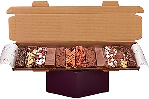Simply Cake Co. - Favourites Mix (No Nuts) - 12 Piece - Delicious Selection - Homemade Brownies, Millionaire's Shortbread & Rocky Road - Gooey & Indulgent - Luxury Treats - Flavourful