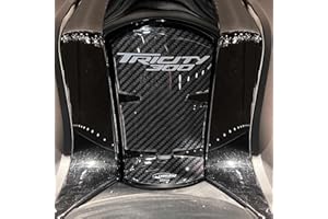 labelbike - Pegatina 3D de Resina para Decoración y Protección de la Tapa del Combustible de la Moto Compatible con Yamaha Tricity 300