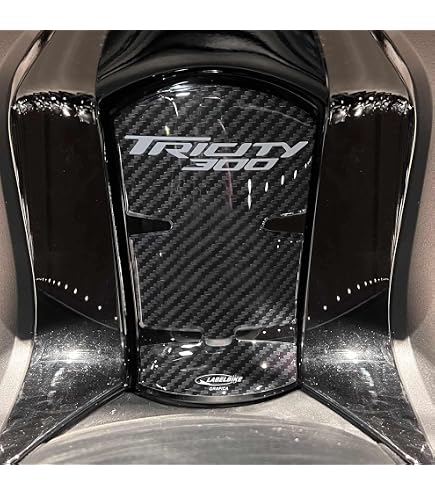 Labelbike 3D Aufkleber Set Für Yamaha Xmax 400 (2017-2021) – Schutz & Dekoration In Red Carbon – Handgefertigt In Italien