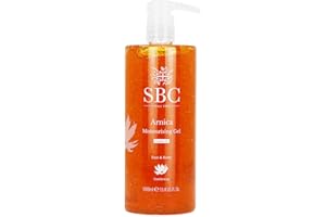 SBC Skincare Arnica Moisturising Skincare Gel - 1000ml | Arnica Montana Gel | Award Winning Arnica Gel | Arnica Gel For The Family | Sport, Muscle Relief Gel (1000ml)
