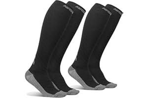 Awenia Calcetines de Compresión Deportivos Medias Transpirables para Hombres y Mujeres, Evitan el Sudor y la Fatiga, Protegen Las Articulaciones del Pie y la Pantorrilla, para Crossfit Fútbol
