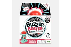 Yulu Buzzer Beater, Five Second Interactive Naming Game, Fast Talking Sequence Board Game for Families and Kids for 5+, Family Quiz Games for 2-4 Players