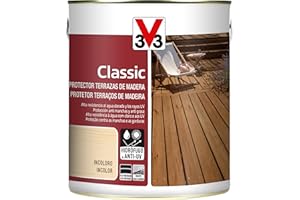 V33 Protector Terrazas De Madera Classic Mate Incoloro 2,5L