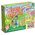 Little Acorn Games Funny Fairies Board Game | Educational Board Games for Girls & Boys, 3-8 Years Old | Family Board Games for 2-4 Players | Gifts for Kids for Christmas, Birthdays | Fairy Gift