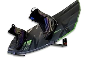 StoreYourBoard Naked Wakeboard Wandregal, schwebende Displayhalterung, Aluminium