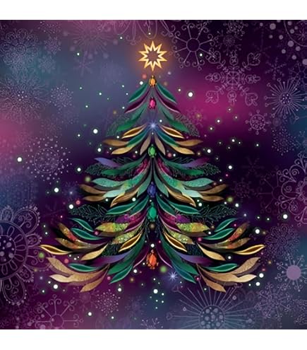 Biglietti Natalizi Beneficenza Noel Tatt – 10 Cartoline Con Lepre E Luna, Ecologiche Con Buste - 3