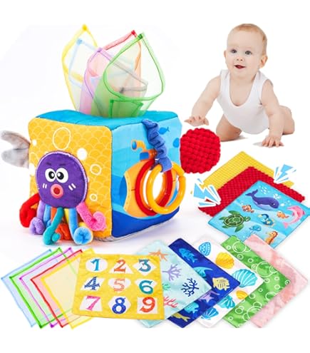 S 6-12 Meses Juguetes Montessori Para Bebés 6-12 Meses Granja De - Main Image