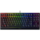 Razer BlackWidow V3 Tenkeyless (Green Key) - Compact Mechanical Gaming Keyboard (Clickable Mechanical Switches, Compact Form