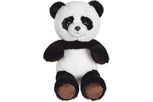 Gipsy Panda Peluche, 70877, Noir/Blanc, 20 cm