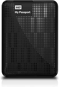 WD My Passport 2TB Portable Hard Drive - Black