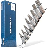 XZN Multi Tooth Socket Set I M4 M5 M6 M8 M10 M12 M14 M16 I 8pcs Multi Bit Set