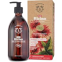 Bionoble Olio di Ricino Biologico 500ml - 100% Puro, Naturale ...