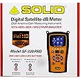 Solid SF-720 Pro Rechargeable Digital Satellite dB Meter with Torch