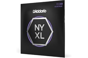 Struny do gitary elektrycznej D'Addario NYXL1149 z niklowaną owijką, średnie, 11-49