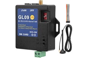 4G 3G GSM Alarm Security, Alarm Module 8-Channel Input Alarm GSM Ethernet System Low Consumption for Home Storage SafetyEU Frequency (EU)