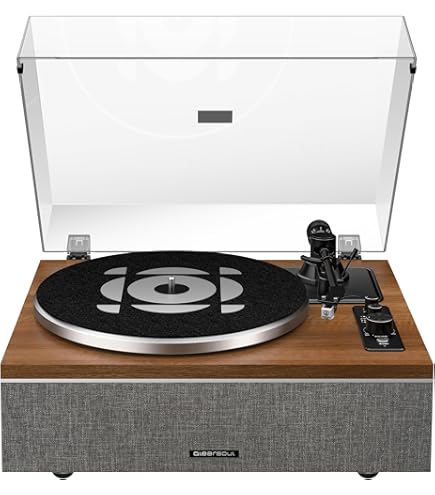 Victrola Centro Musicale 6-in-1 - Giradischi, Bluetooth, CD, Cassette, Radio FM, Mogano - Foto 10