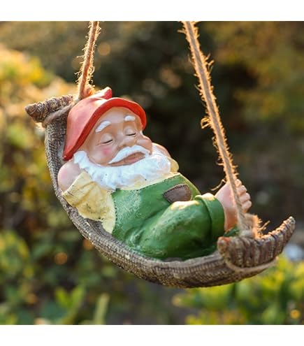 Kabnic Décorations D'Halloween Pour La Maison Statue De Nains De Jardin En Résine Figurines De Nains De Sorcière Chapeau De Sorcière Étoile Décoration De Table De Fête