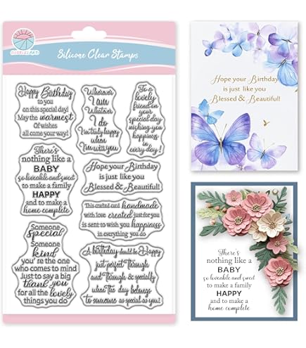 thumbnail image 2 of House Rubber Stamps Welcome To Joyful Home 2pcs/Set Different Things Daily Life Clear Stamp For Card Making Decoration And Scrapbooking 11x16cm Happy Anniversary Rubber Stamp 2 of 12