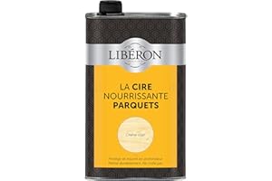 Libéron Cire nourrissante parquet, Chêne clair, 1L