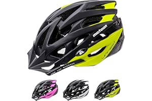 ‎METEOR Kask rowerowy Na Rower Kaski rowerowe mtb Damski Męski Ochronny Szosowy do roweru bmx z daszkiem Szosowe Miejski Helmet Męskie Damskie oraz Czarny Biały Kolor Jak dobrać wygodny kask Meteor Drizzle