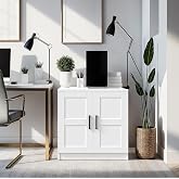 DSD104-White File Cabinet