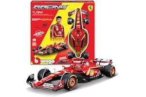 Bburago - Model Kit Ferrari F1 SF-24 (2024) 1:24 Licenza Ufficiale Ferrari, Età Consigliata 14+ Anni